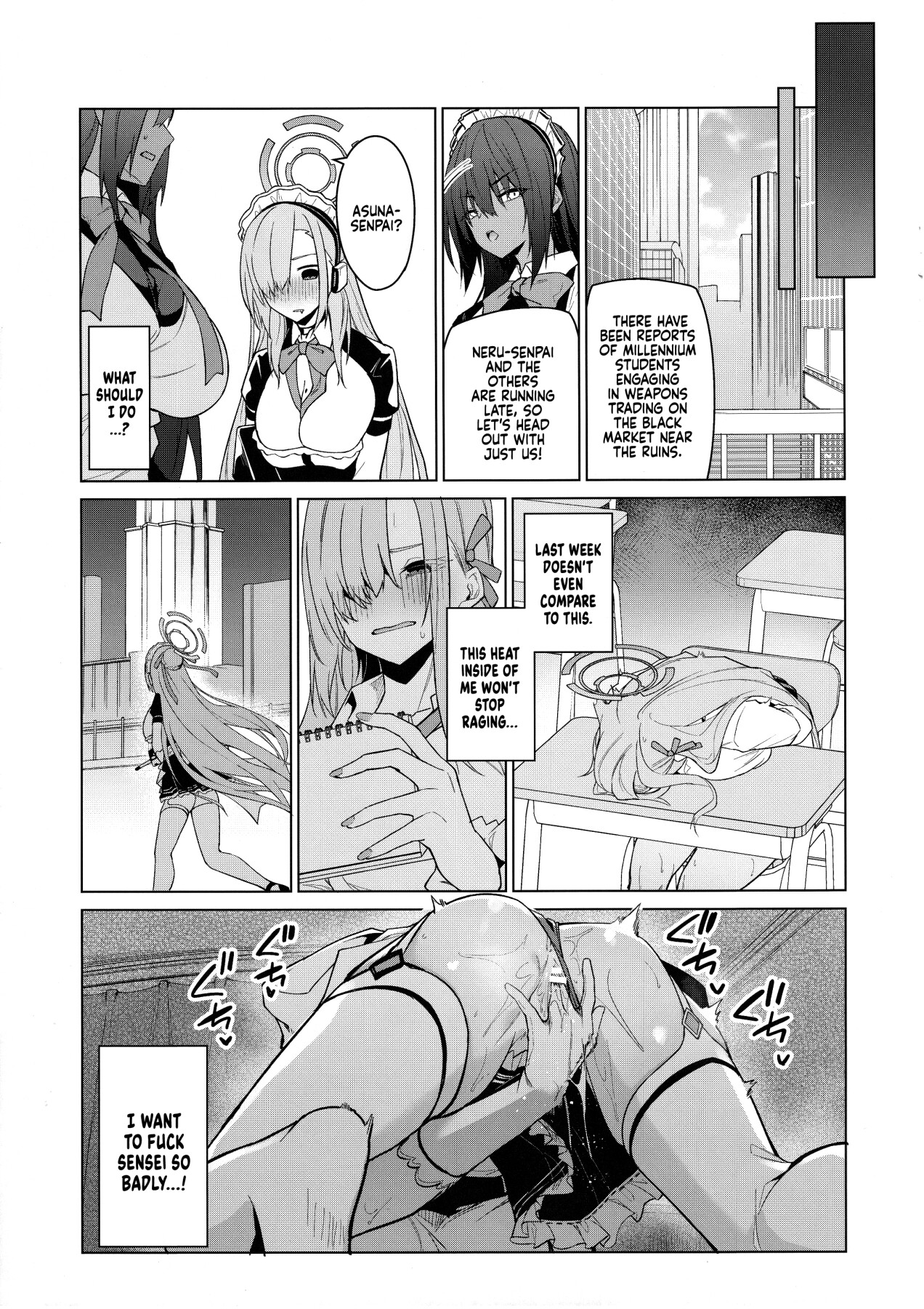 Hentai Manga Comic-With Asuna after a week apart.-Read-12